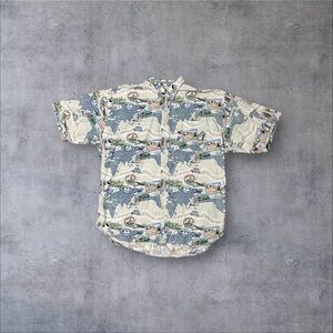Big Dog Hawaiian Button Up